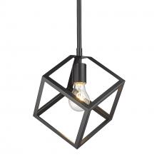  2086-M1L BLK - Cassio Mini Pendant in Matte Black